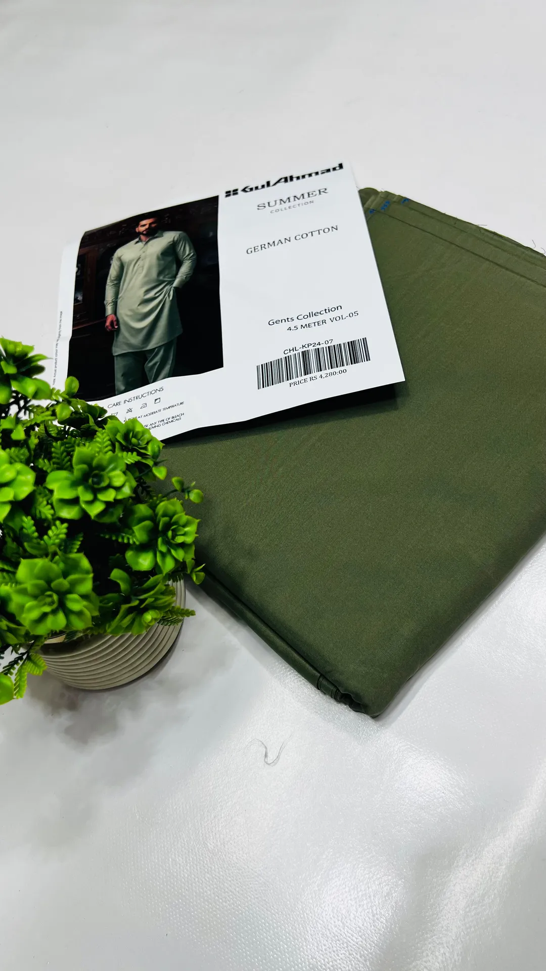 Men Cotton Plain Suit Summer Wear