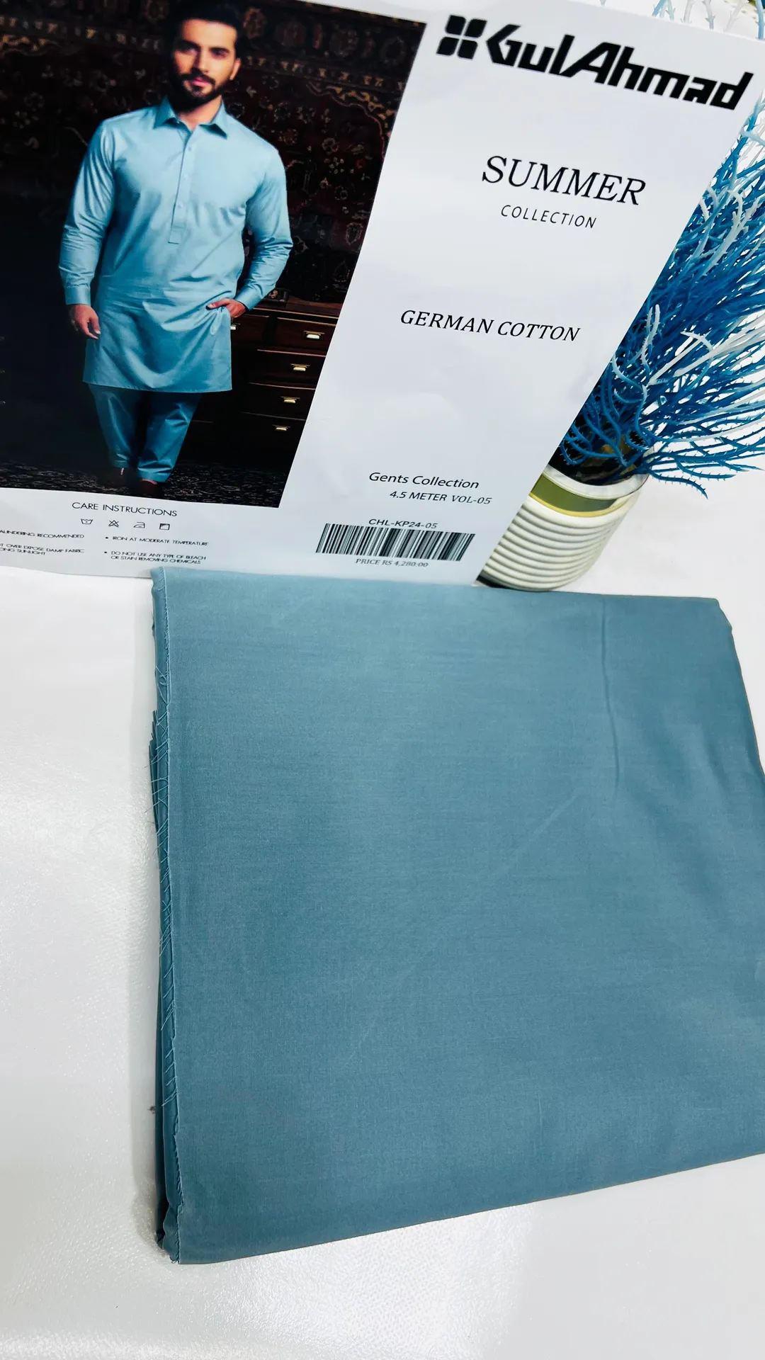 Men Cotton Plain Suit Summer Wear