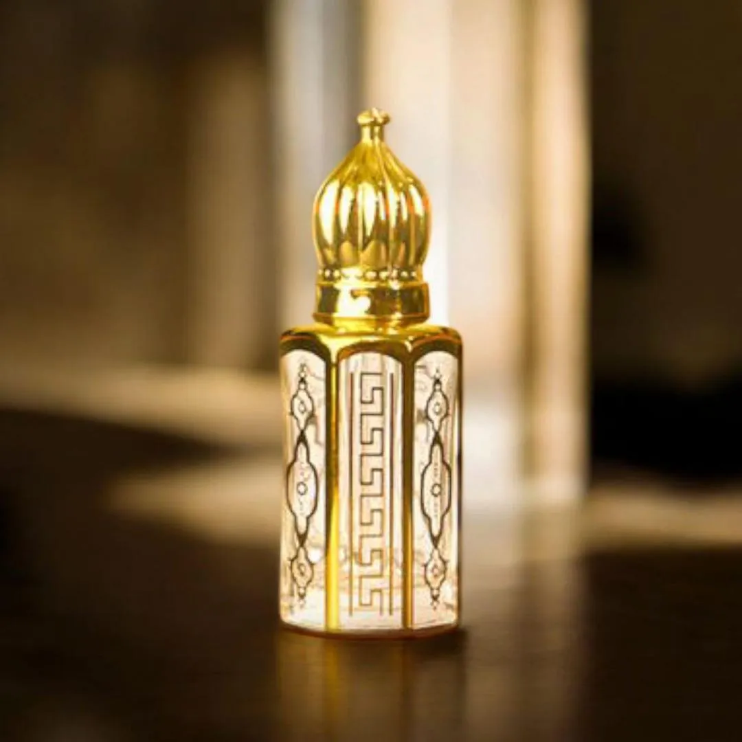 Oud Shams Unisex 3ml Patchouli Attar Golden