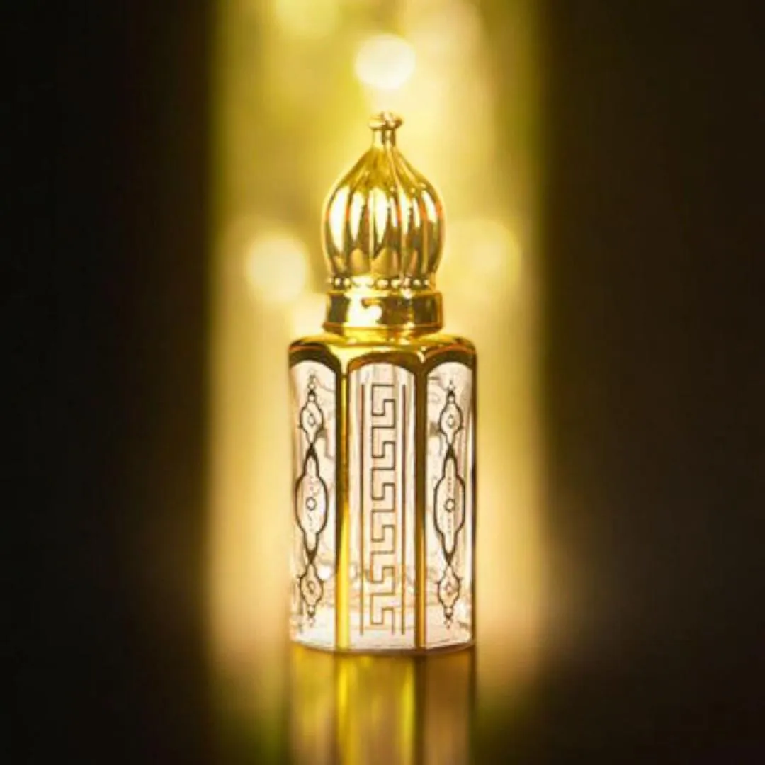 Oud Shams Unisex 3ml Patchouli Attar Golden