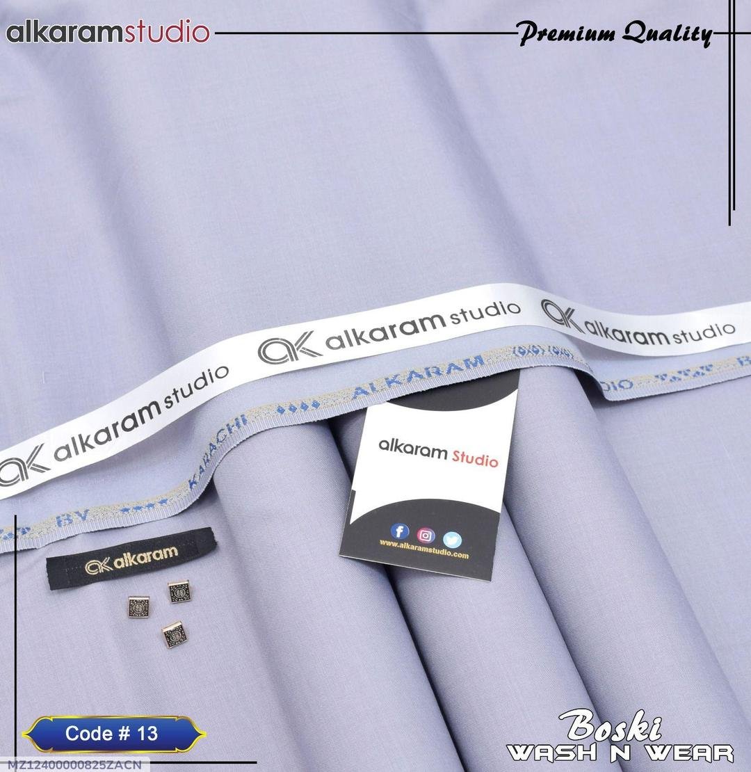 Boski Plain Suit Light Blue Summer Wear Pakistan