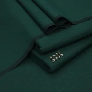 Men Khaddar Suit Plain Green Winter Casual Wear