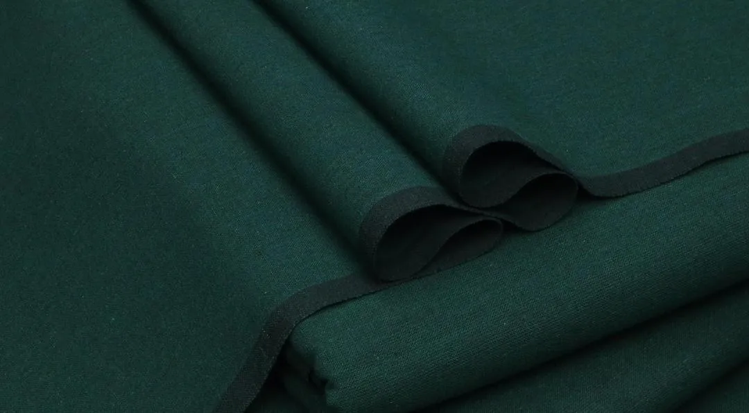 Men Khaddar Suit Plain Green Winter Casual Wear
