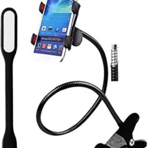 Portable Flexible Phone Holder Black ABS