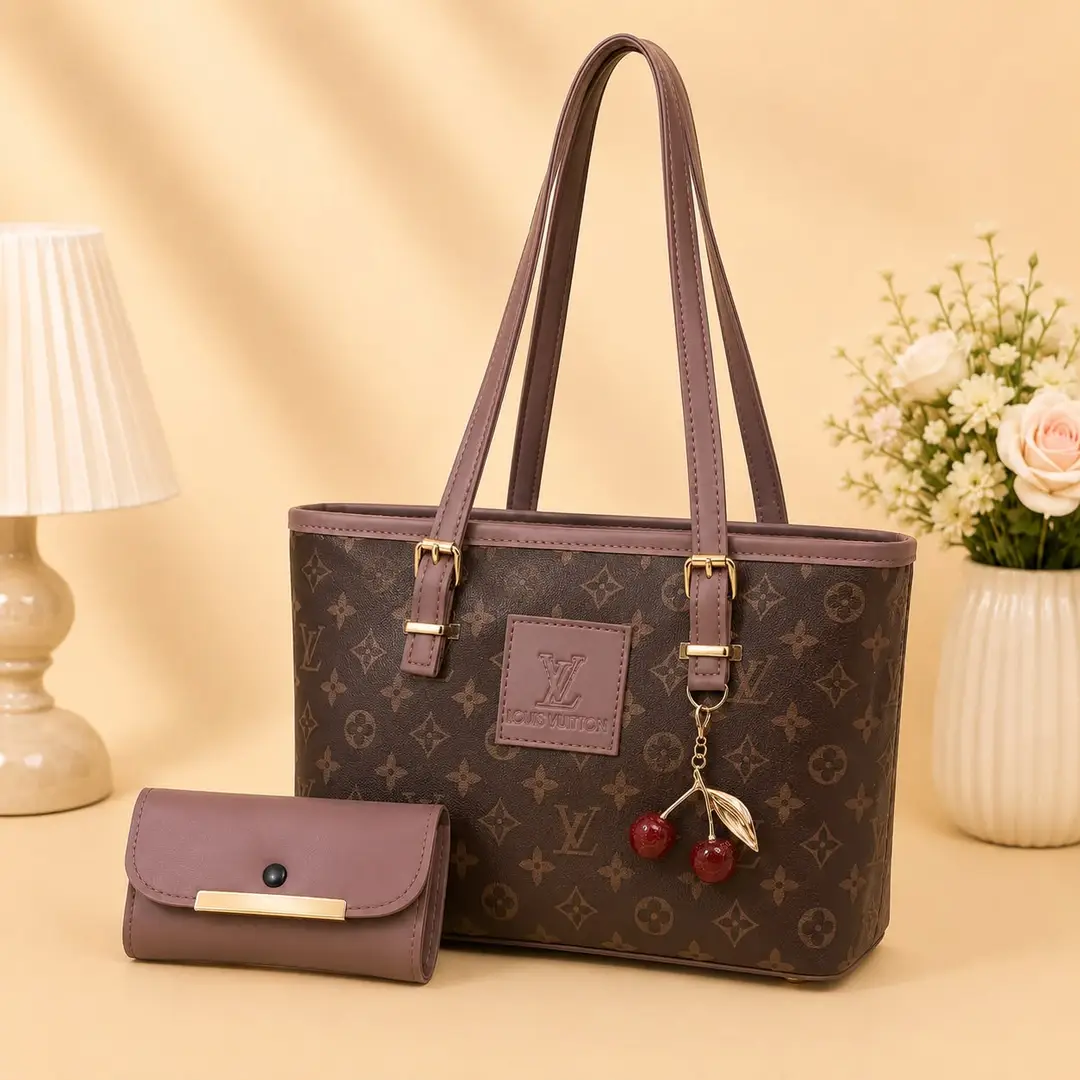 Women's Leather Plain Shoulder Bag
