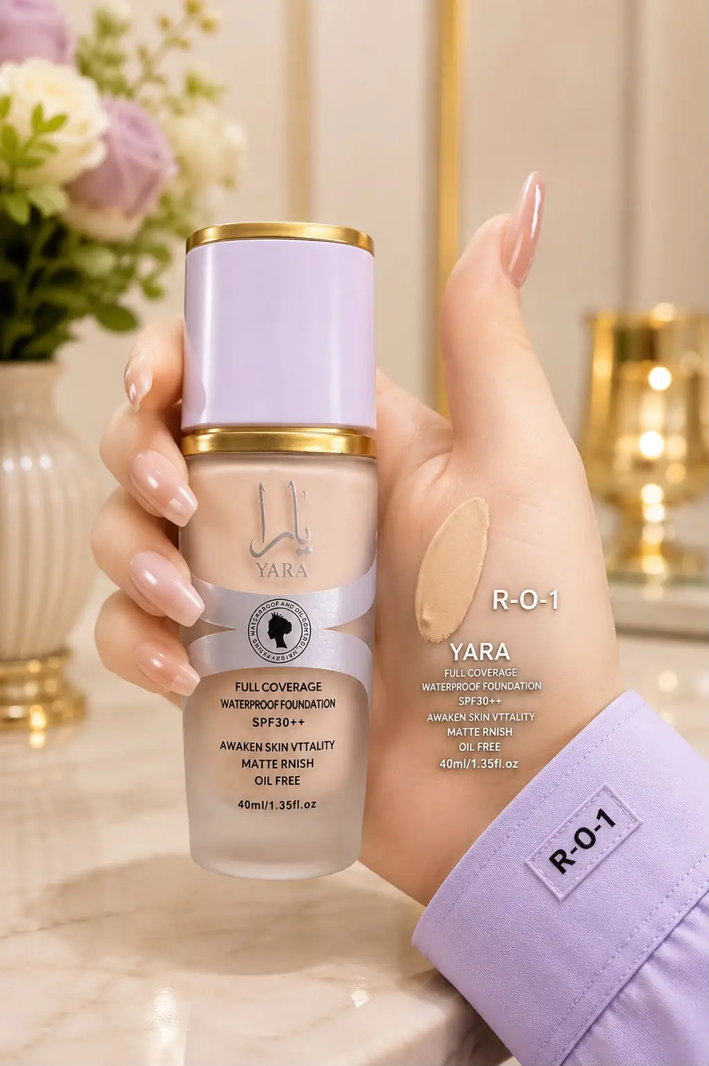 YARA FULL COVERAGE WATERPROOF FOUNDATION SPF 30++