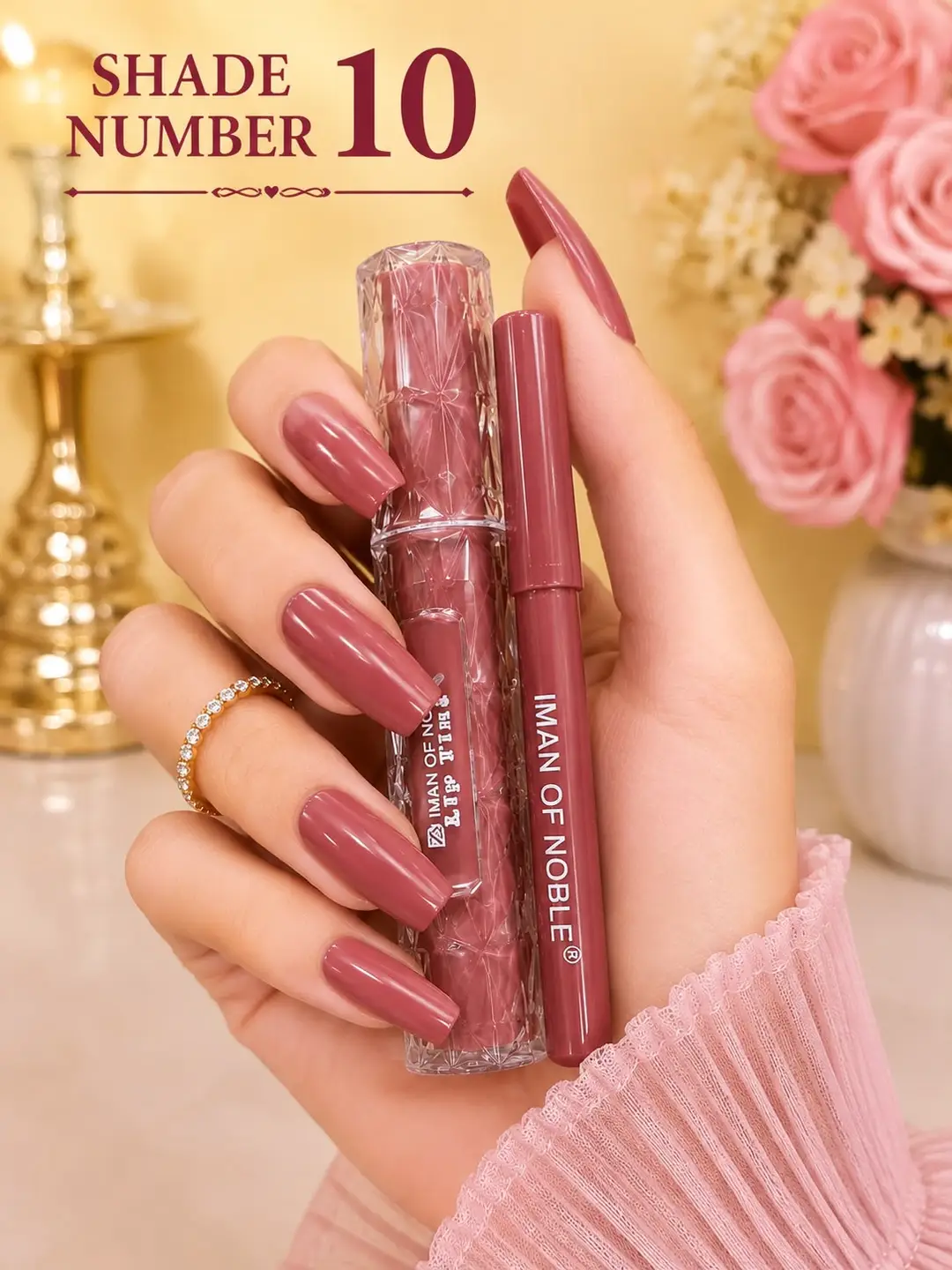 `Iman Of Noble Gloss & Pencil  2 in 1