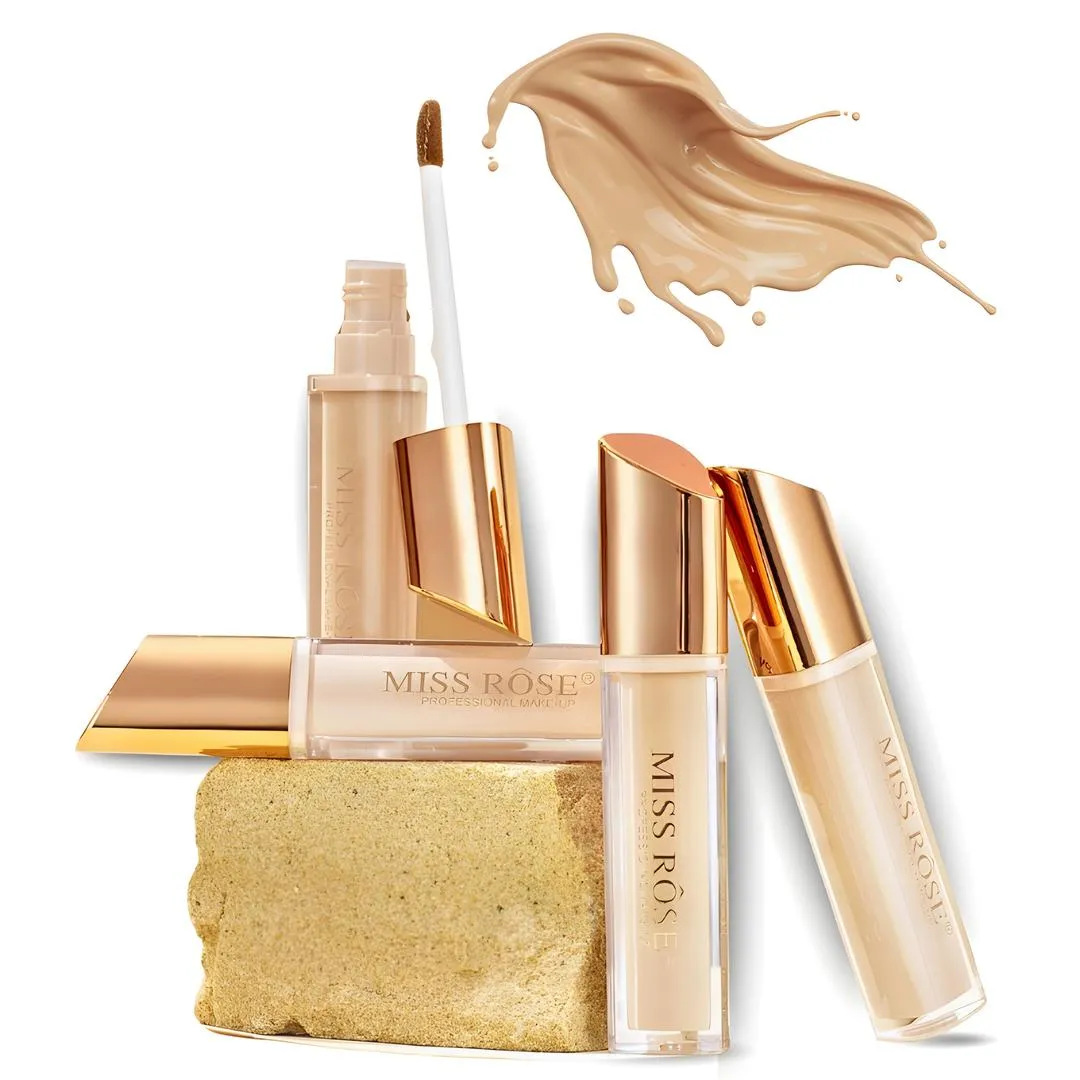 Miss Rose Liquid Concealer Gold Tones Long Lasting