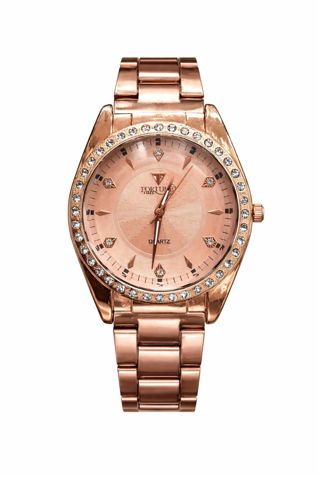 Rose Gold Women's Chain Strap Watch 22mm