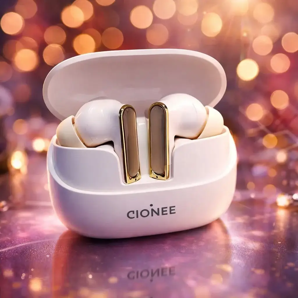 GIONEE True Wireless Earbuds Bluetooth 5.3 – ENC Noise Reduction, Hi-Fi Stereo Sound, Touch Control, USB-C Fast Charging, IPX5 Waterproof