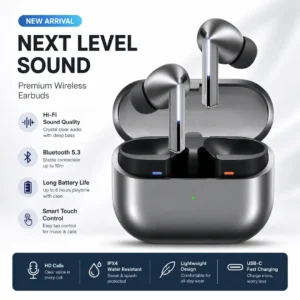 Samsung Galaxy Buds 3 Pro Black | ANC Wireless Bluetooth Earbuds | Adaptive AI Sound