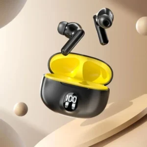 New Stereo Earbuds with Digital Battery Display | Touch Control | Charging Case | Built-in Mic