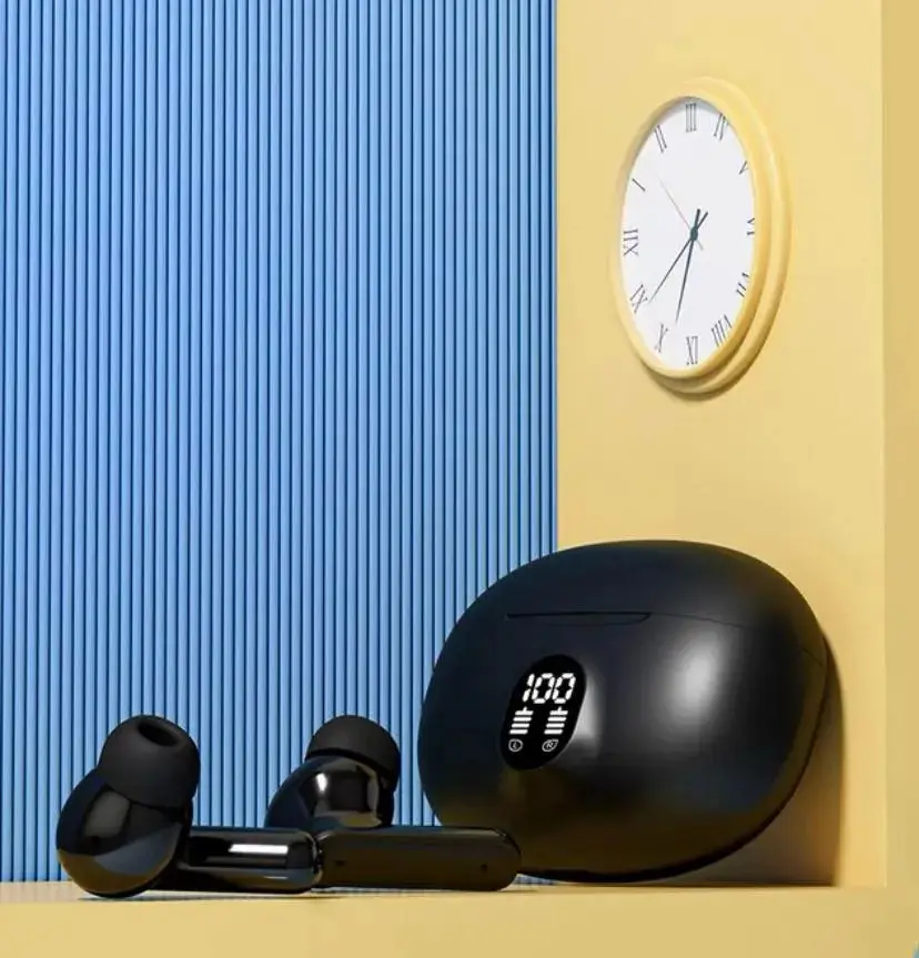 New Stereo Earbuds with Digital Battery Display | Touch Control | Charging Case | Built-in Mic