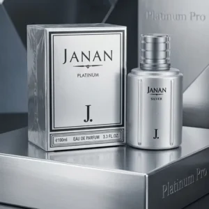Janan Platinum by J. (100ml) Modern Citrus, Spicy & Incense Men’s Perfume