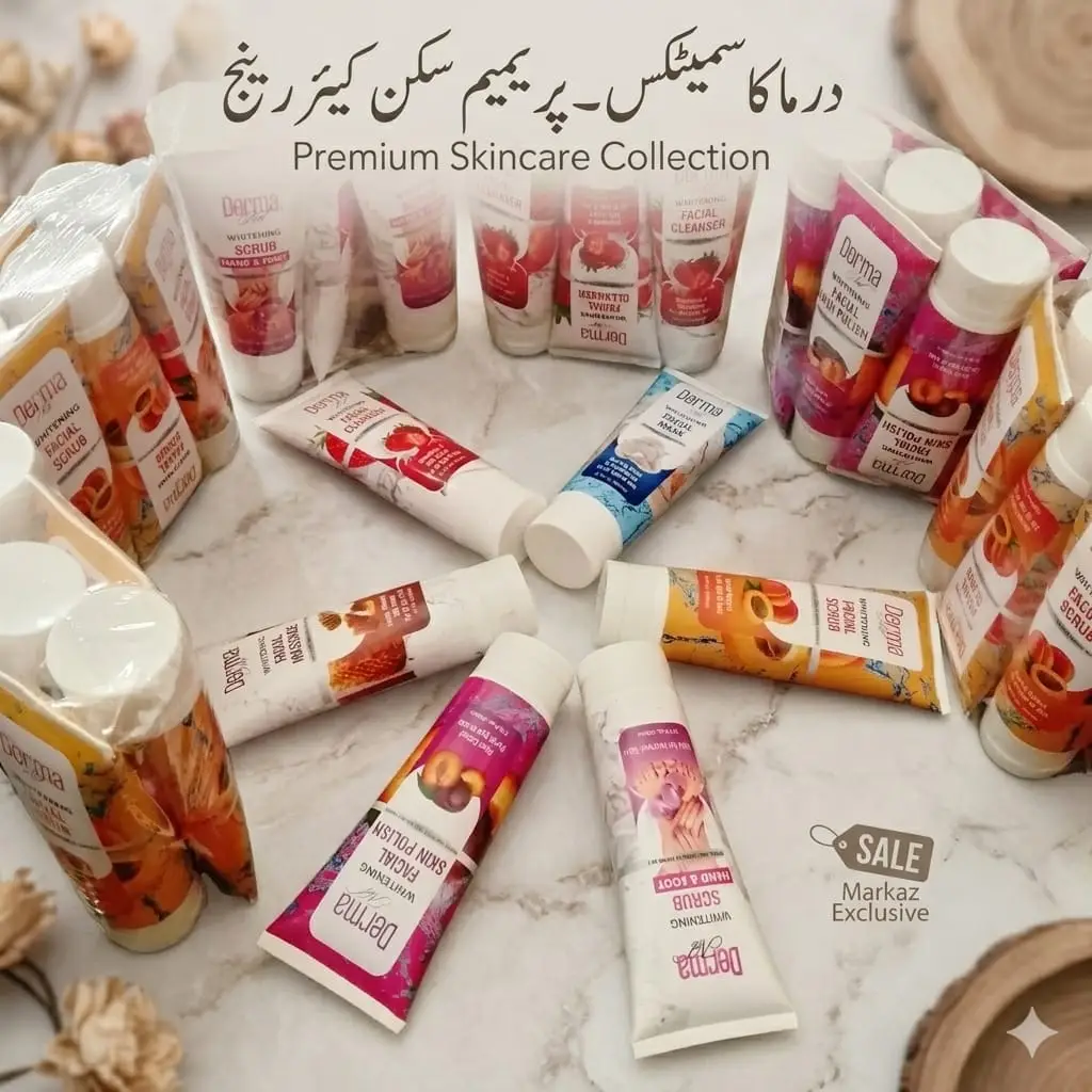6 in 1 Skincare Bundle - Complete Facial Kit - 1 Pack