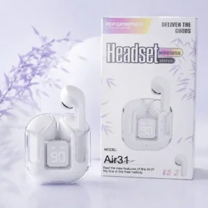 Black Dust, Water & Sweat Proof 31 Earbuds
