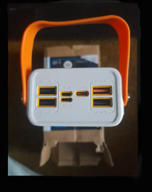Power For 3: With 2 Usb-C Ports And 1 Usb-A Port, You Can Easily Charge Up To 3 Devices At Once. Power Bank