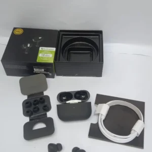 Black Long-Lasting Battery With Fast Charge 2 Earbuds