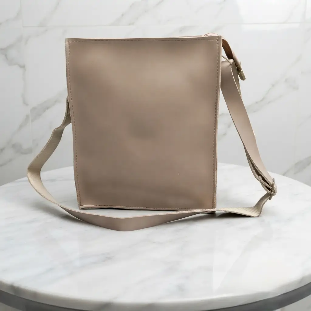 Women's Royal Vertical Sling Shoulder Bag With Long Strap
