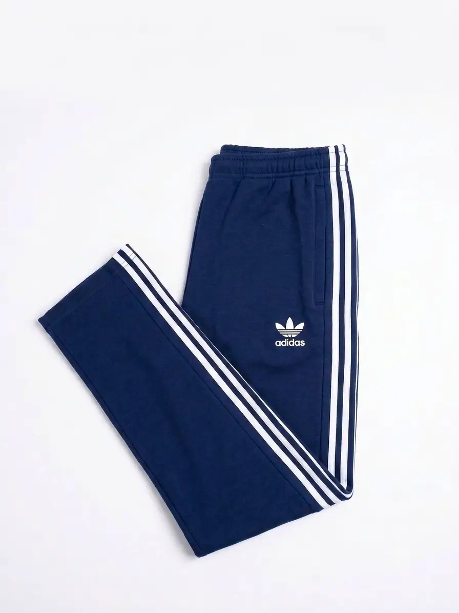 Men's  Blue Jersey Printed Trouser