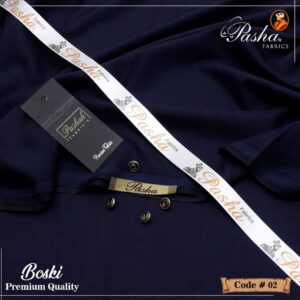 Men’s Boski Plain Suit Deep Blue 8 Button