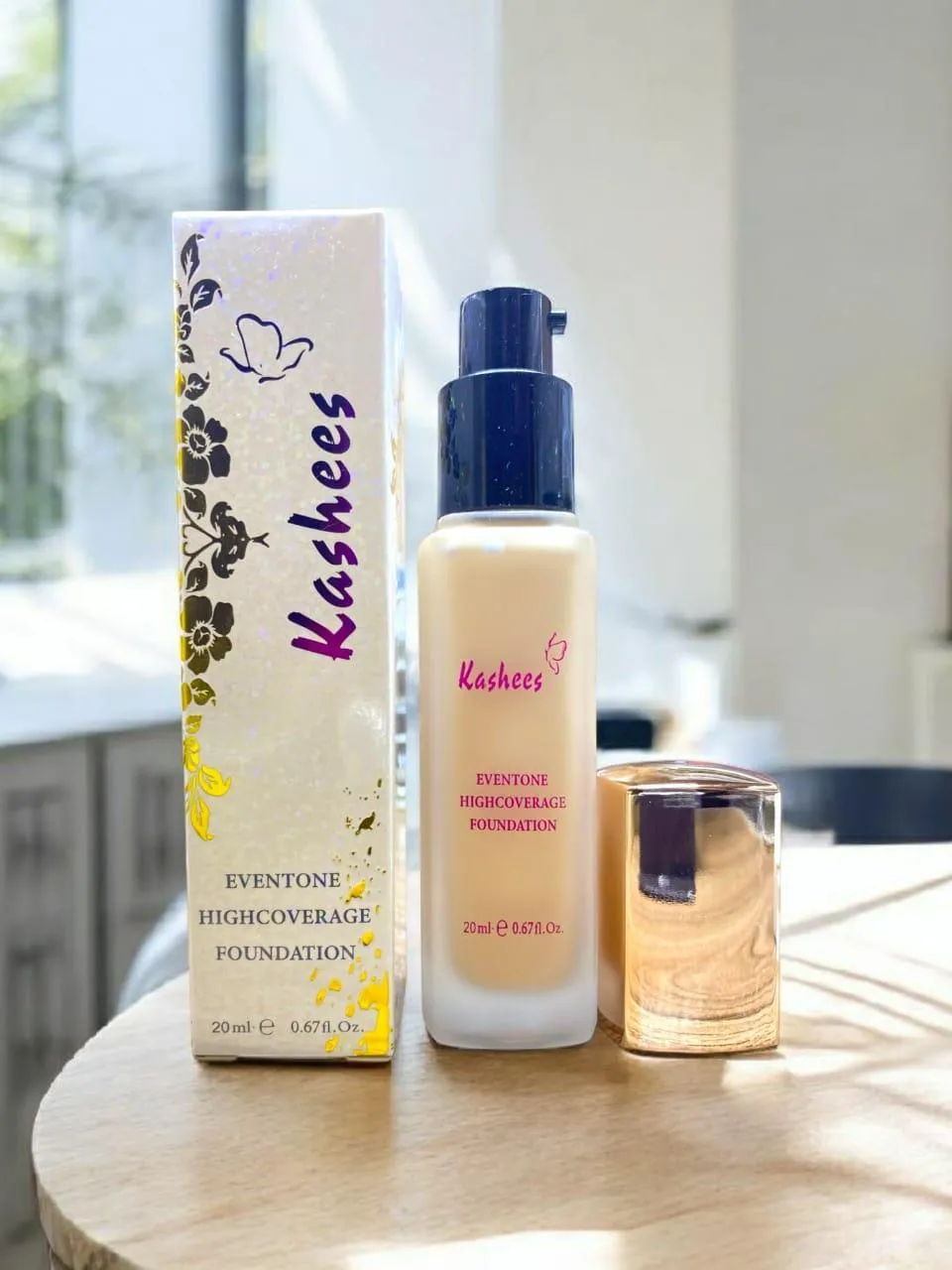 Kashees High Coverage Foundation 20ml