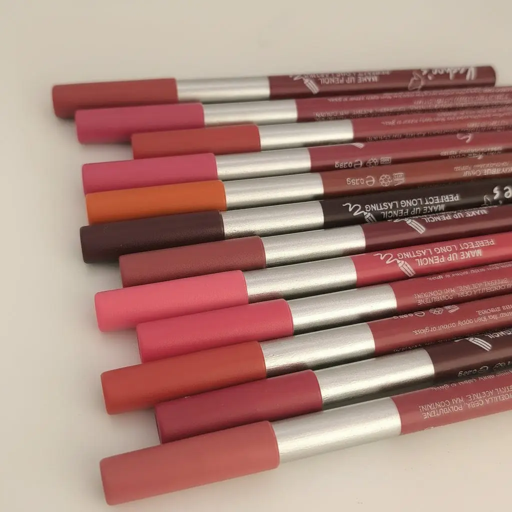 Kashees Creamy Texture High Pigmented Lip Pencils,6 Pcs