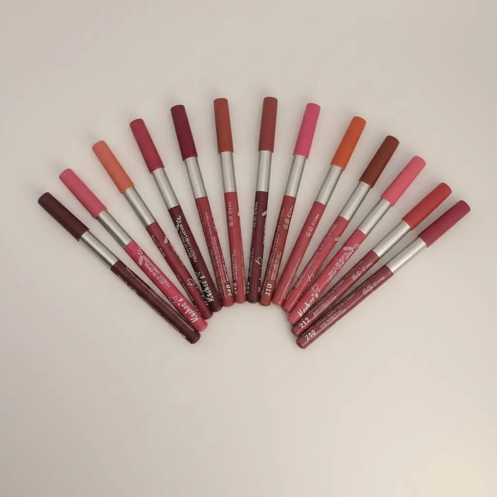Kashees Creamy Texture High Pigmented Lip Pencils,6 Pcs