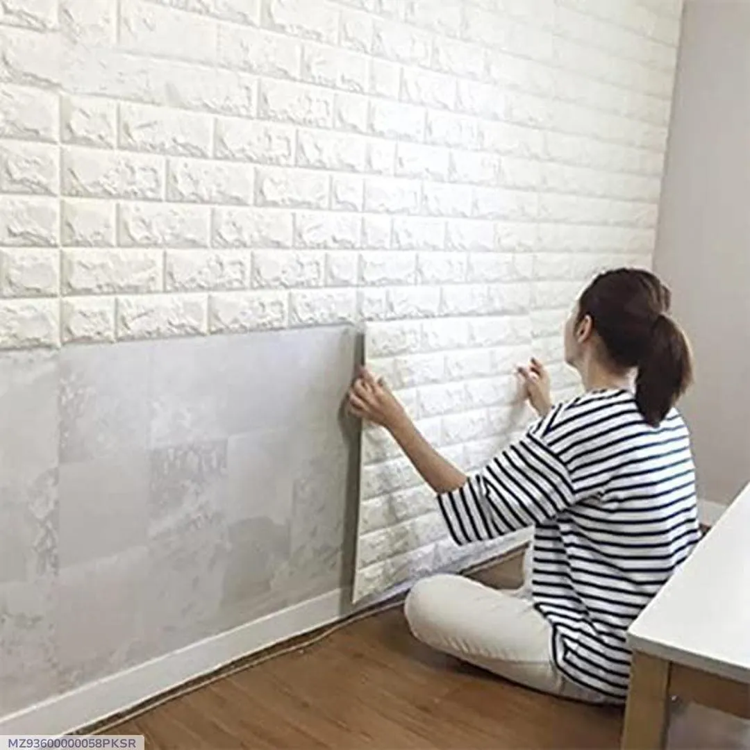 3D Brick Wall Panel Peel & Stick Waterproof DIY