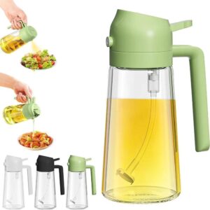 Olive Oil Sprayer Glass Green 100ml Kitchen Use
